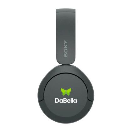 Custom Sony Wireless Headphones With Microphone - Side View Custom Sony Wireless Headphones With Microphone - Side View