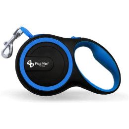 Custom PET&CUDDLE 16 ft Retractable Dog Leash - Blue Custom PET&CUDDLE 16 ft Retractable Dog Leash - Blue