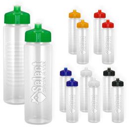 Custom 24 oz Debossed Grip Bottle - All Colors