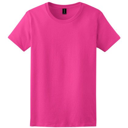 Custom Gildan Women's Ultra Cotton 100% US Cotton T-Shirt - Helicona