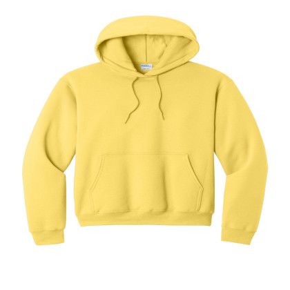 Custom Port & Company Core Fleece Pullover Hooded Sweatshirt - Yellow Custom Port & Company Core Fleece Pullover Hooded Sweatshirt - Yellow