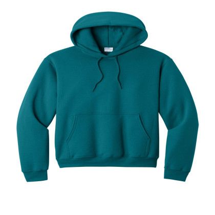 Custom Port & Company Core Fleece Pullover Hooded Sweatshirt - Teal Blue Custom Port & Company Core Fleece Pullover Hooded Sweatshirt - Teal Blue