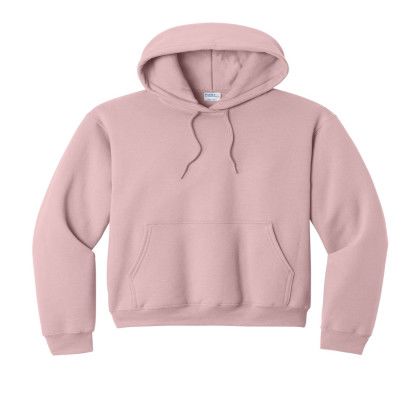 Custom Port & Company Core Fleece Pullover Hooded Sweatshirt - Pale Blush Custom Port & Company Core Fleece Pullover Hooded Sweatshirt - Pale Blush