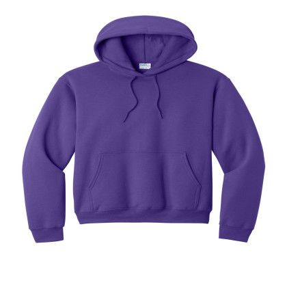 Custom Port & Company Core Fleece Pullover Hooded Sweatshirt - Purple Custom Port & Company Core Fleece Pullover Hooded Sweatshirt - Purple