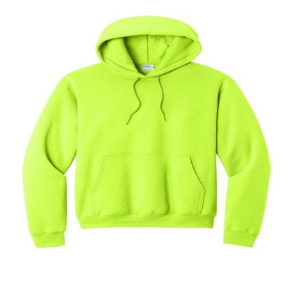 Custom Port & Company Core Fleece Pullover Hooded Sweatshirt - Safety Green Custom Port & Company Core Fleece Pullover Hooded Sweatshirt - Safety Green