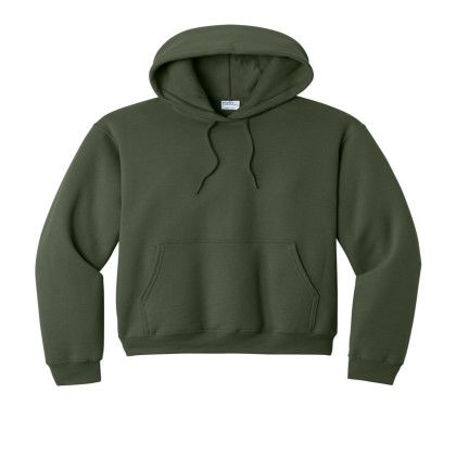 Custom Port & Company Core Fleece Pullover Hooded Sweatshirt - Olive Green Custom Port & Company Core Fleece Pullover Hooded Sweatshirt - Olive Green