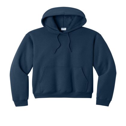 Custom Port & Company Core Fleece Pullover Hooded Sweatshirt - Navy Blue Custom Port & Company Core Fleece Pullover Hooded Sweatshirt - Navy Blue