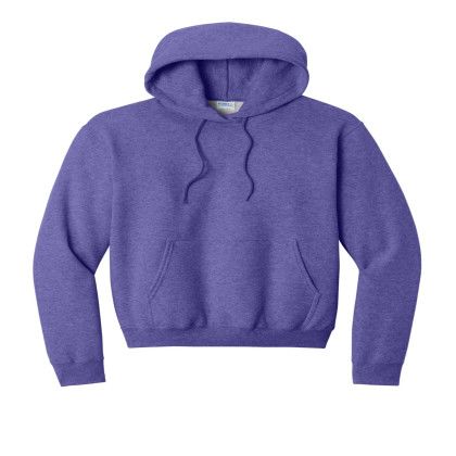 Custom Port & Company Core Fleece Pullover Hooded Sweatshirt - Heather Purple Custom Port & Company Core Fleece Pullover Hooded Sweatshirt - Heather Purple