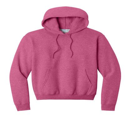 Custom Port & Company Core Fleece Pullover Hooded Sweatshirt - Heather Sangria pink Custom Port & Company Core Fleece Pullover Hooded Sweatshirt - Heather Sangria pink