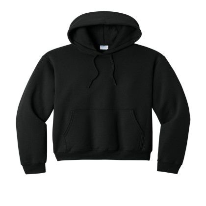Custom Port & Company Core Fleece Pullover Hooded Sweatshirt - Jet Black Custom Port & Company Core Fleece Pullover Hooded Sweatshirt - Jet Black
