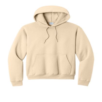 Custom Port & Company Core Fleece Pullover Hooded Sweatshirt - Cream Custom Port & Company Core Fleece Pullover Hooded Sweatshirt - Cream
