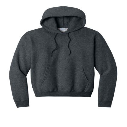 Custom Port & Company Core Fleece Pullover Hooded Sweatshirt - Dark Heather Gray Custom Port & Company Core Fleece Pullover Hooded Sweatshirt - Dark Heather Gray