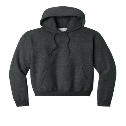 Custom Port & Company Core Fleece Pullover Hooded Sweatshirt - Black Heather Custom Port & Company Core Fleece Pullover Hooded Sweatshirt - Black Heather