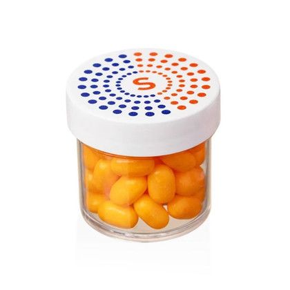 Custom 1 oz. Jar of Mints - All color - Orange