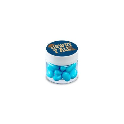 Custom 1/2 oz. Jar of Mints - All Color - Light blue