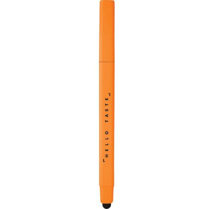 Custom Ambassador Square Ballpoint Stylus - Orange Custom Ambassador Square Ballpoint Stylus - Orange