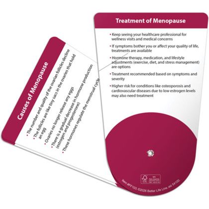Custom Folding Fan - Menopause - Multicolor - Open View 