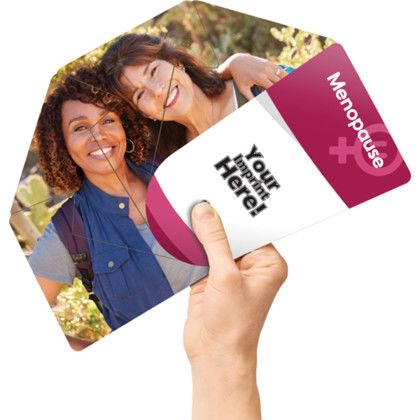 Custom Folding Fan - Menopause - Multicolor - Lifestyle View 