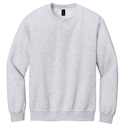 Custom Gildan - Heavy Blend Crewneck Sweatshirt - Ash Custom Gildan - Heavy Blend Crewneck Sweatshirt - Ash