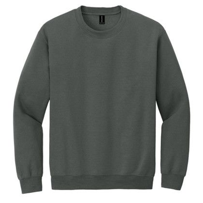 Custom Gildan - Heavy Blend Crewneck Sweatshirt - Charcoal Custom Gildan - Heavy Blend Crewneck Sweatshirt - Charcoal
