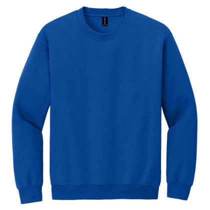 Custom Gildan - Heavy Blend Crewneck Sweatshirt - Royal Custom Gildan - Heavy Blend Crewneck Sweatshirt - Royal