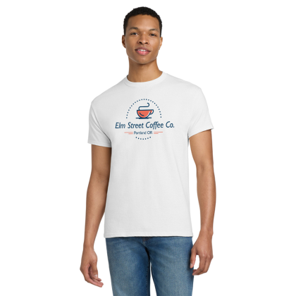 Custom White Gildan Adult Ultra Cotton T-Shirt