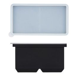 Custom Dual Silicone 2" Ice Cube Mold Tray 