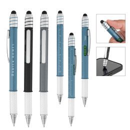Custom rABS Spin Top Stylus Ruler Pen - All Colors Custom rABS Spin Top Stylus Ruler Pen - All Colors