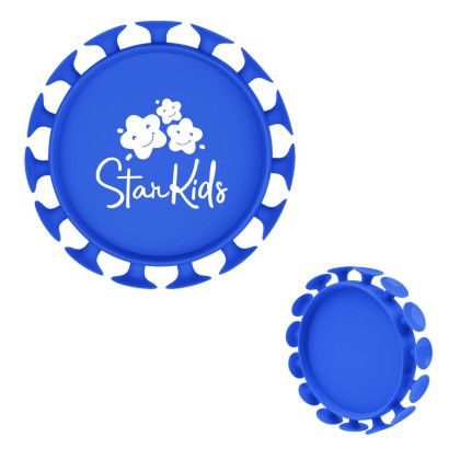 Custom Flying Grip Disc - Blue Custom Flying Grip Disc - Blue