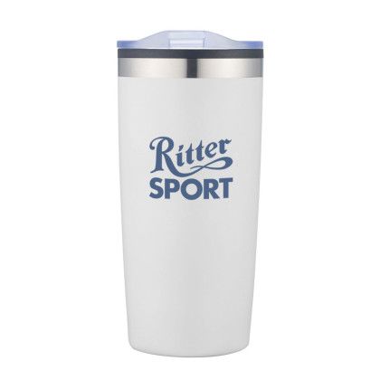 Custom Asador Double Wall Tumbler - 20 oz - White