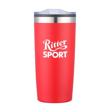 Custom Asador Double Wall Tumbler - 20 oz - Red