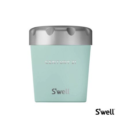 Custom S'well Ice Cream Chiller - 16 oz - Mint