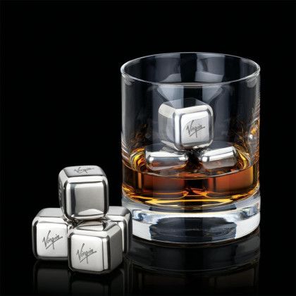 Custom Swiss Force S/S Ice Cube Set of 4 Custom Swiss Force S/S Ice Cube Set of 4