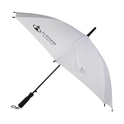 Custom Cheerful Umbrella - White Custom Cheerful Umbrella - White