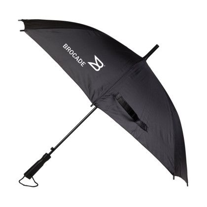 Custom Cheerful Umbrella - Black Custom Cheerful Umbrella - Black