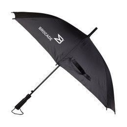 Custom Cheerful Umbrella - Black Custom Cheerful Umbrella - Black