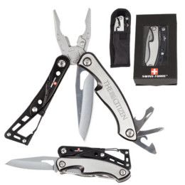 Custom Swiss Force Armour Multi-Tool with Carabiner Custom Swiss Force Armour Multi-Tool with Carabiner