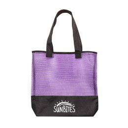 Custom Waikiki Mesh Tote Bag - Purple