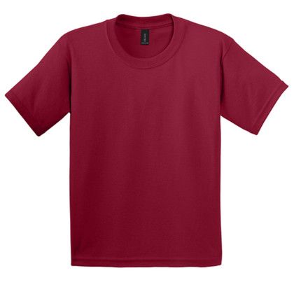 Custom Gildan Youth Ultra Cotton 100% US Cotton T-Shirt - Cardinal red Custom Gildan Youth Ultra Cotton 100% US Cotton T-Shirt - Cardinal red