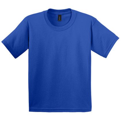 Custom Gildan Youth Ultra Cotton 100% US Cotton T-Shirt - Royal Custom Gildan Youth Ultra Cotton 100% US Cotton T-Shirt - Royal