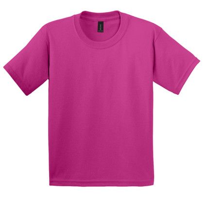 Custom Gildan Youth Ultra Cotton 100% US Cotton T-Shirt - Heliconia
