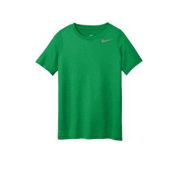 Custom Nike Youth Legend Tee - Apple green Custom Nike Youth Legend Tee - Apple green
