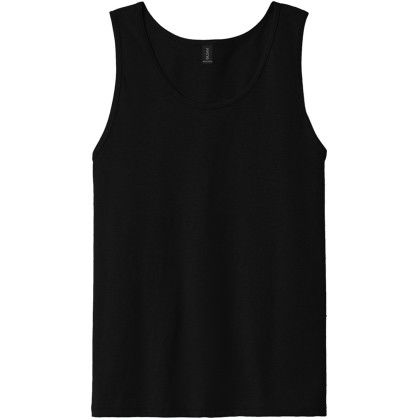 Custom Gildan Ultra Cotton 100% US Cotton Tank Top - Black