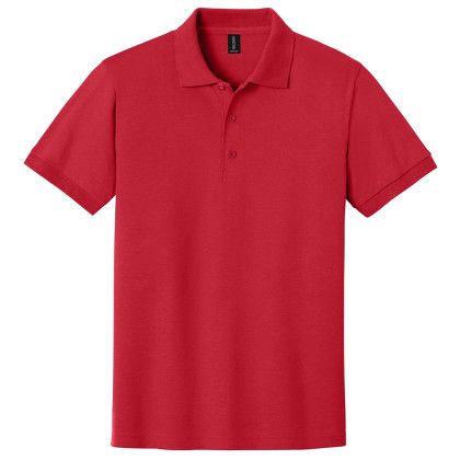 Custom Gildan - DryBlend 6-Ounce Jersey Knit Sport Shirt - Red