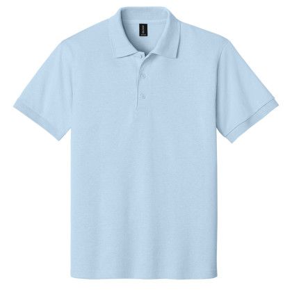 Custom Gildan - DryBlend 6-Ounce Jersey Knit Sport Shirt - Light blue
