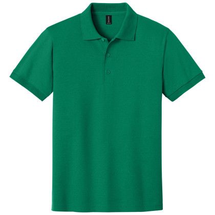 Custom Gildan - DryBlend 6-Ounce Jersey Knit Sport Shirt - Kelly green