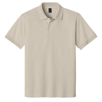Custom Gildan - DryBlend 6-Ounce Jersey Knit Sport Shirt - Sand