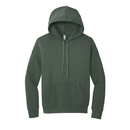 Custom Bella + Canvas Unisex Sponge Fleece Pullover DTM Hoodie - Military green Custom Bella + Canvas Unisex Sponge Fleece Pullover DTM Hoodie - Military green