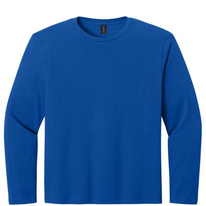 Custom Gildan Softstyle Long Sleeve T-Shirt - Royal Custom Gildan Softstyle Long Sleeve T-Shirt - Royal