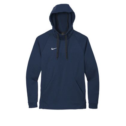 Custom Nike Therma-FIT Pullover Fleece Hoodie - Navy Custom Nike Therma-FIT Pullover Fleece Hoodie - Navy